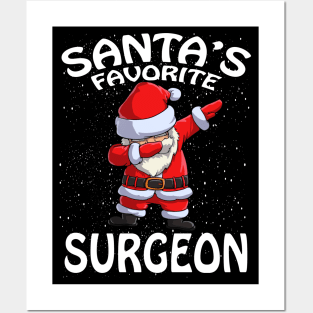 Santas Favorite Surgeon Christmas Posters and Art